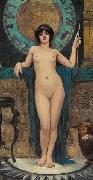 John William Godward Study of Campaspe oil painting picture wholesale